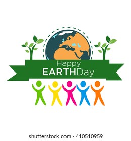 Earth day Poster Template
