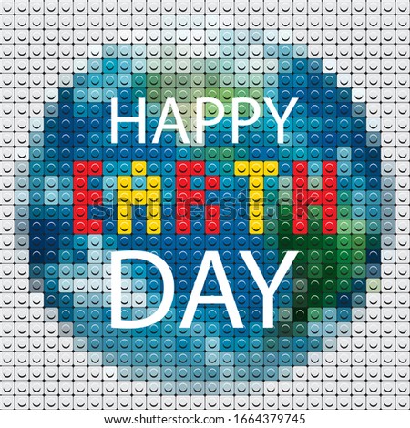 Earth Day, protect our planet, eco, ecology, climate changes, Earth Day April 22, vector illustration