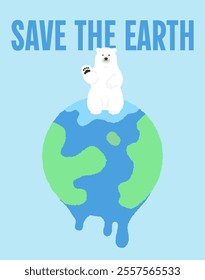 Earth day save the earth global waming
