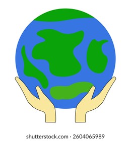 Earth Day Save The Planet Design Ellements