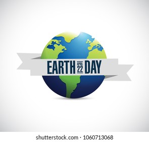 earth day sign stamp Illustrator. design graphic. isolated over white