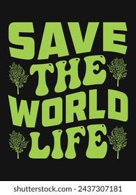 Earth Day Special Tshirt Template