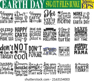 Earth Day SVG Cut Files Bundle