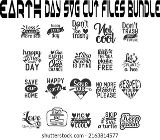 Earth Day  
SVG Cut Files Bundle