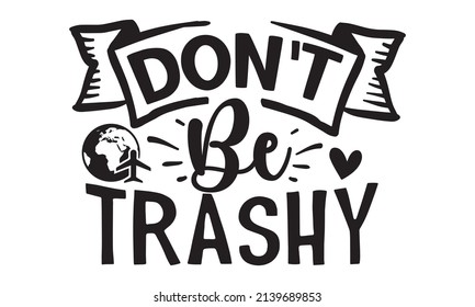 Earth Day SVG T shirt Design Template