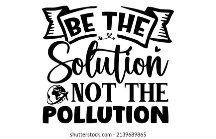 Earth Day SVG T shirt Design Template