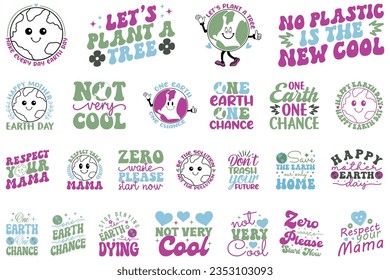 earth day SVG And T-shirt Design Bundle, earth day SVG Quotes Design t shirt Bundle, Vector EPS Editable Files, can you download this Design Bundle svg