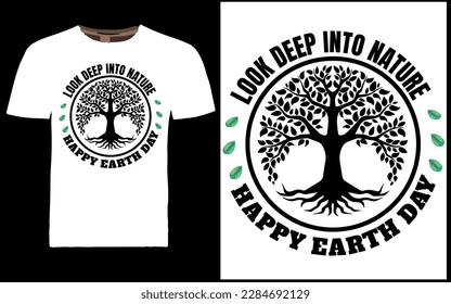 EARTH DAY T SHIRT DESIGN