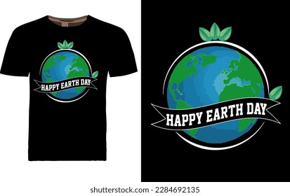EARTH DAY T SHIRT DESIGN