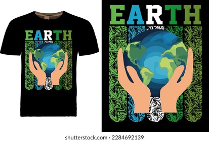 EARTH DAY T SHIRT DESIGN