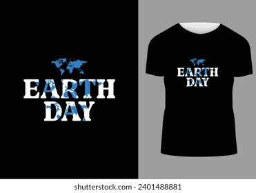 Earth day t shirt design