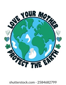 Earth Day T Shirt Design