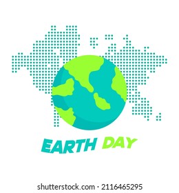 concepto vectorial temático del día de la tierra