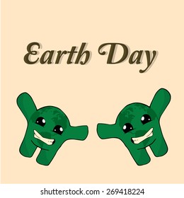 Earth day, two Planets