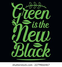 Earth day typography tshirt design vector design 