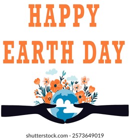 Earth Day Vector Art Collection: Eco-Friendly Illustrations Focused on Sustainability, Nature Conservation, Renewable Energy, and Environmental Awareness