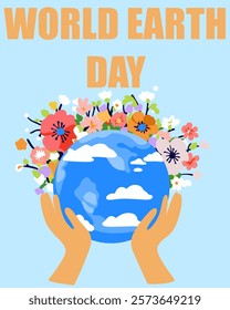 Earth Day Vector Art Collection: Eco-Friendly Illustrations Focused on Sustainability, Nature Conservation, Renewable Energy, and Environmental Awareness