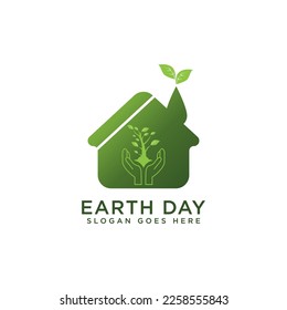 Earth Day. Vector concept for graphic and web design, logo design, business presentations, marketing and printed materials.