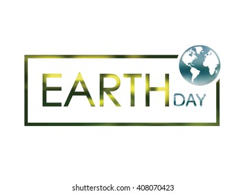 Earth day - vector eps 10 illustration