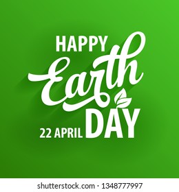 earth day vector green flat poster design template shrub timber white vacation scenery climber world isolated life abstract holiday scene natural earth ceremony ecosystem sprout green refreshing conce