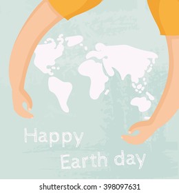 Earth Day. vector illustration
