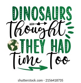 Earth day Vector letter illustration. Decoration illustration for earth day. Lettering typography poster. Earth day T shirt design vectors