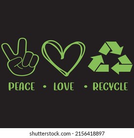 Earth day Vector letter illustration. Decoration illustration for earth day. Lettering typography poster. Earth day T shirt design vectors
