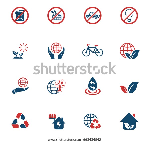 earth day web\
icons for user interface\
design