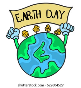 Earth Day with world collection