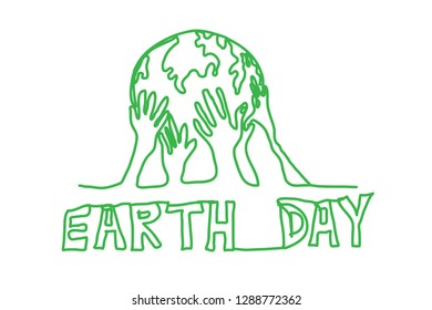 earth day,vector design