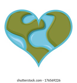earth design over white background vector illustration