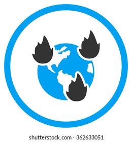 Earth Disasters Icon
