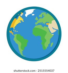 Earth Drawing Design Vector Illustration Clipart Eps