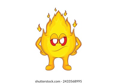 Earth Element Character Design Illustration