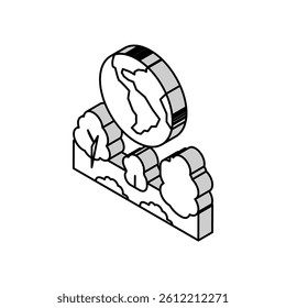 earth environment isometric icon vector. earth environment sign. isolated symbol illustration