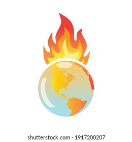 World On Fire Images, Stock Photos & Vectors | Shutterstock