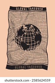 earth, global, placement print, space, gravity, modern art, men, boys, print design, fashion, t-shirt, tee, graphic, vector artwork