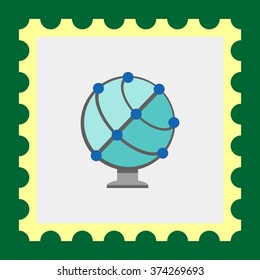 Earth globe