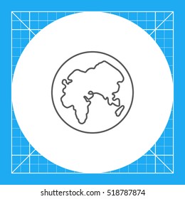 Earth globe