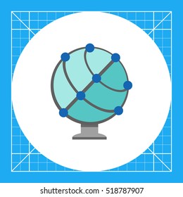 Earth globe