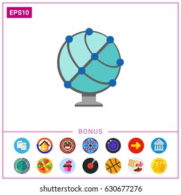 Earth globe