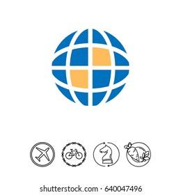 Earth globe