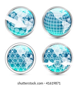 Earth globe concepts