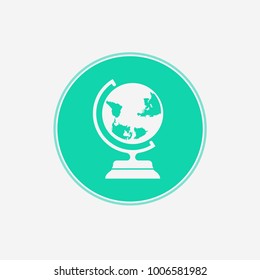 Earth globe icon