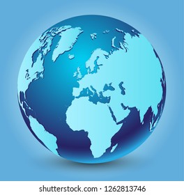 Icono del globo terrestre.