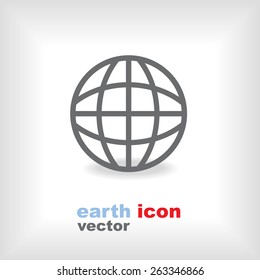 earth globe icon
