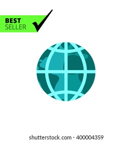 Earth Globe Icon