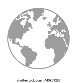 earth globe icon