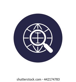 earth globe icon