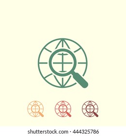 earth globe icon